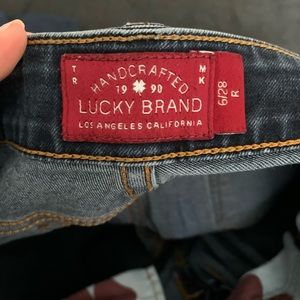 Lucky Brand Leyla Skinny Mid Rose Jeans
